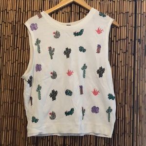 Free People cactus tank